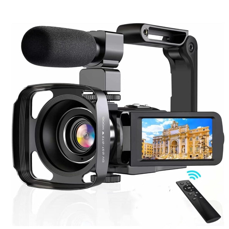 4K Digital Video Camera 3 Inch IPS Touch Screen 56MP 18X Digital Zoom WiFi Camcorder, Standard, Set 1, Set 2, Set 3 4K Digital Video Camera 3 Inch IPS Touch Screen 56MP 18X Digital Zoom WiFi Camcorder, Standard, Set 1, Set 2, Set 3